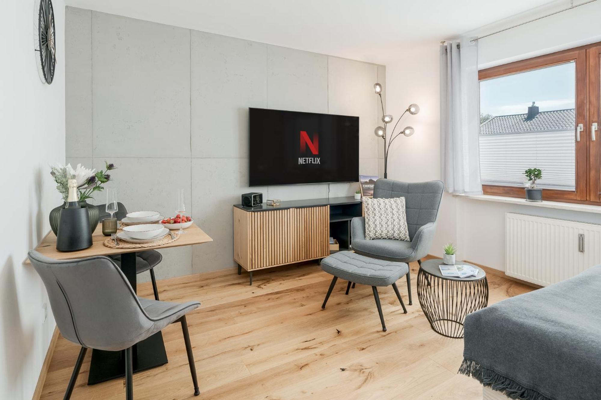 Fenjoy Design Studio Apartment Bernau am Chiemsee Extérieur photo